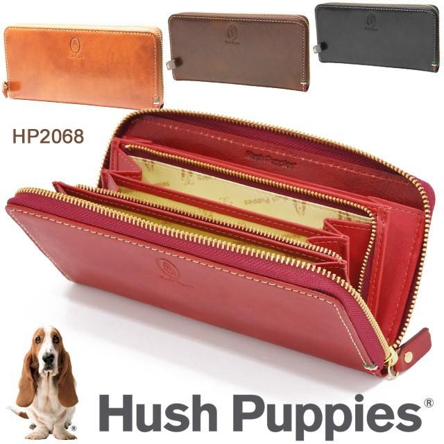 ハッシュパピー（Hush Puppies） 長財布 ラウンドファスナー ルクス
