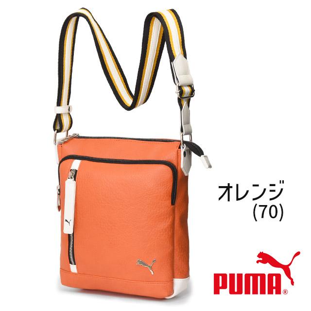 PUMA（プーマ） ショルダーバッグ セッション 肩掛け 斜め掛け 薄マチ 