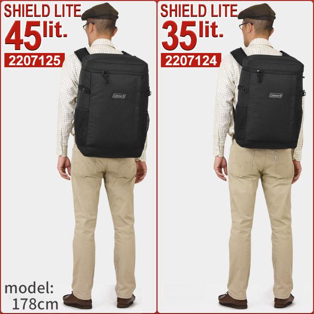 Coleman（コールマン） リュック 通学 ボックス型 35リットル シールド 