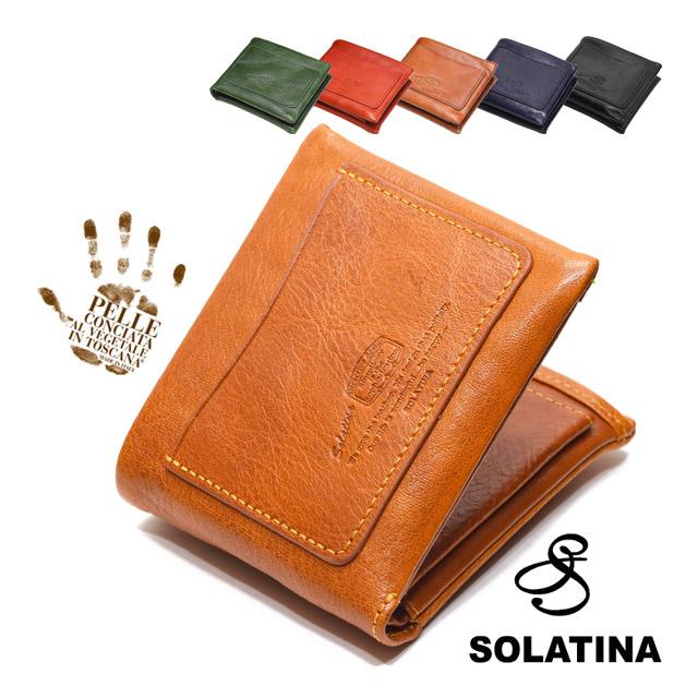 ✳︎新品✳︎SOLATINA ソラチナ 馬革二つ折り財布 SOLATINA（ソラチナ） 最大51%☆5/9〜 二つ折り財布 コンパクト 財布