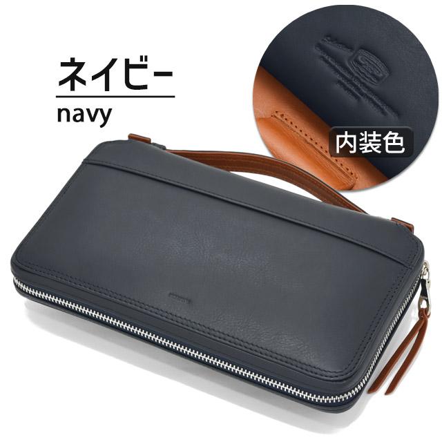SOLATINA（ソラチナ） クラッチバッグ ラウンドファスナー 牛革 通帳