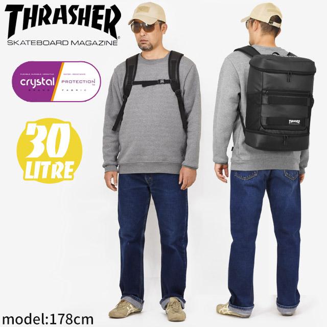 THRASHER（スラッシャー） リュック BOXリュック 通学 ボックス型 2