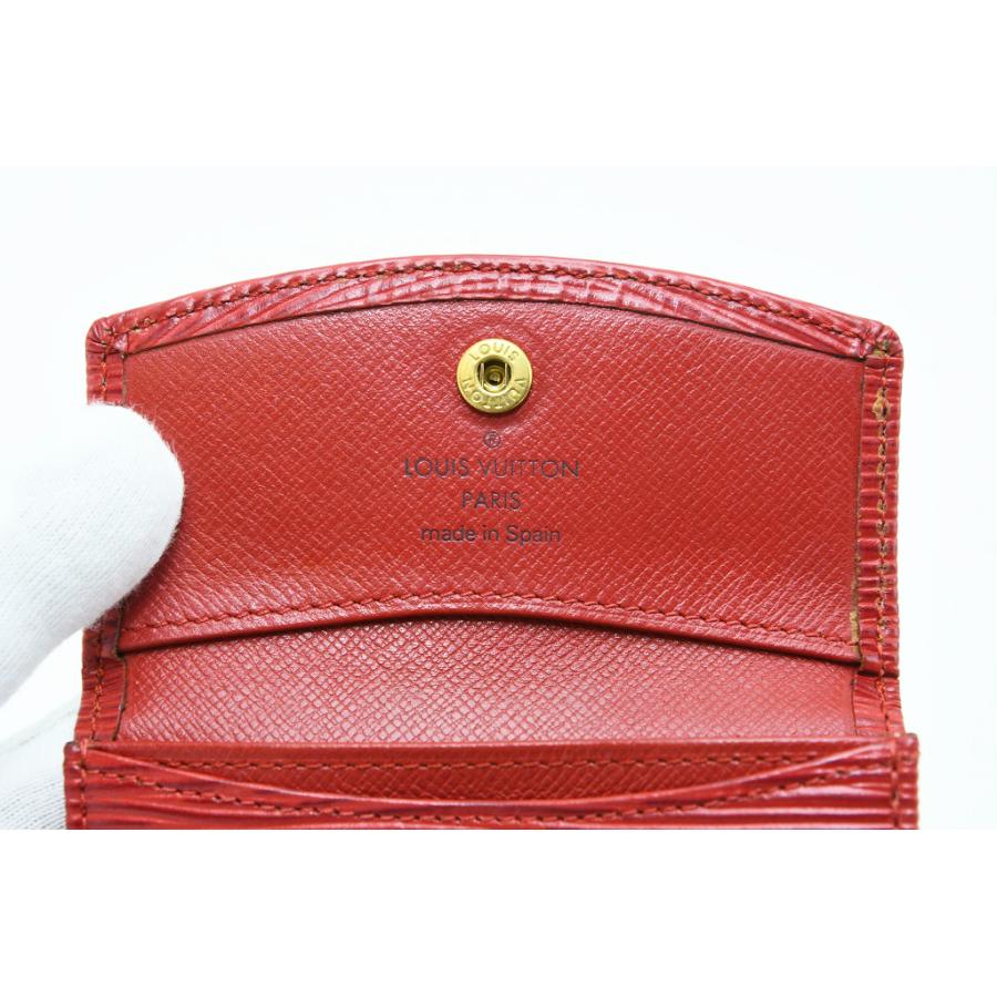 ルイヴィトン LOUIS VITTON ポルトモネ・サーンプル コインケース カステリアン・レッド M63417 内張交換済 中古品 程度B | LOUIS VUITTON | 05