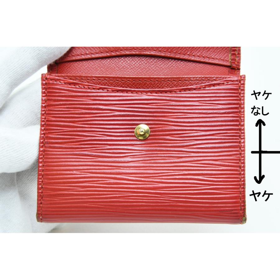 ルイヴィトン LOUIS VITTON ポルトモネ・サーンプル コインケース カステリアン・レッド M63417 内張交換済 中古品 程度B | LOUIS VUITTON | 06