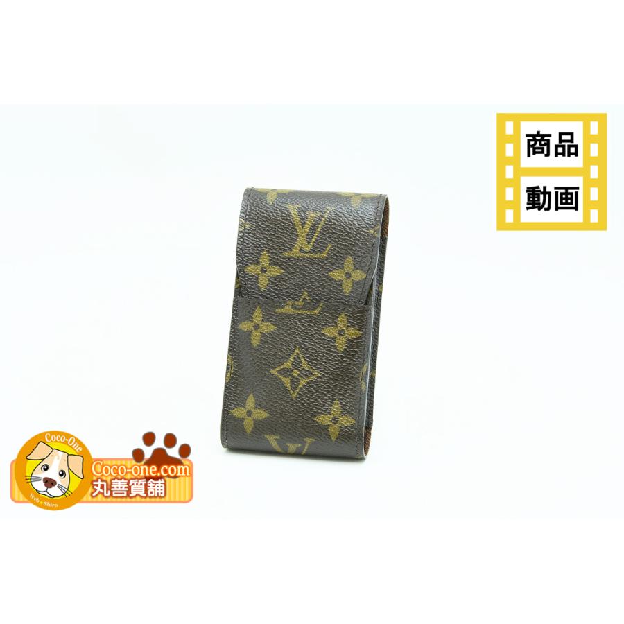 ルイヴィトン LOUIS VITTON シガレットケース モノグラム M63024 中古品 程度A 中古 送料無料 動画 Youtube | LOUIS VUITTON