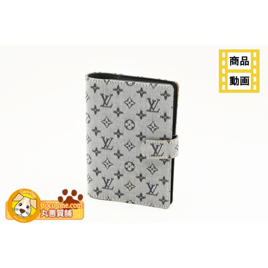 ルイヴィトン LOUIS VITTON アジェンダPM システム手帳 モノグラムミニ ブルー R20913 中古品 程度AB 中古 送料無料 動画 Youtube | 