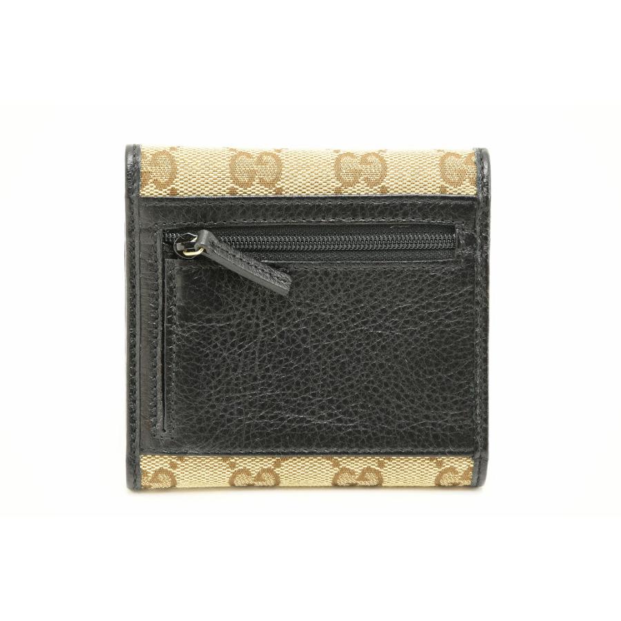 GG グッチ GUCCI 3つ折り財布 GGキャンバス ハート 212099 長期保管 色