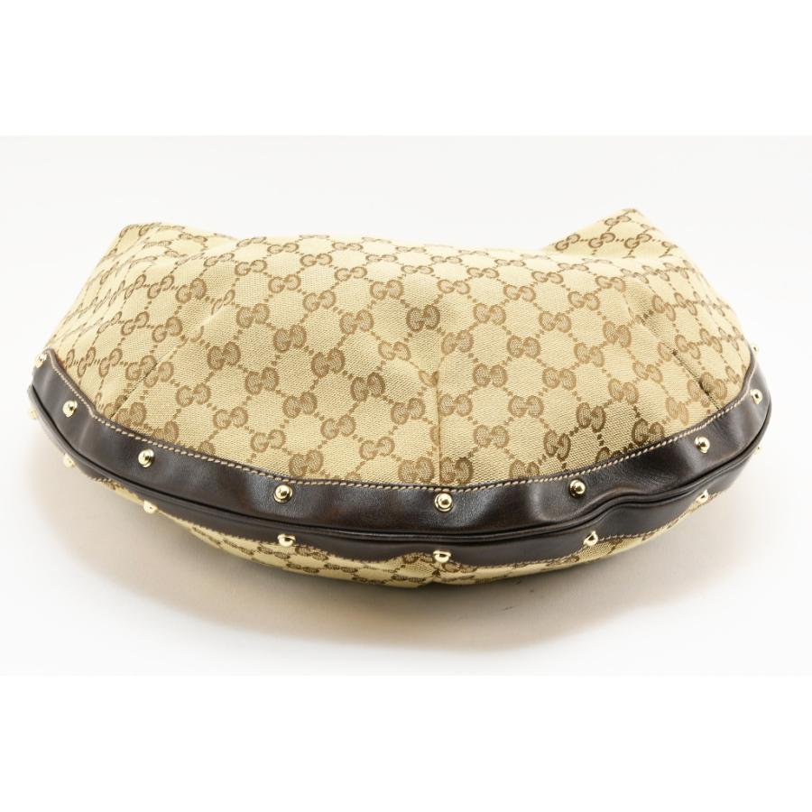 GGキャンバス グッチ GUCCI ワンハンド ショルダーバッグ 三日月