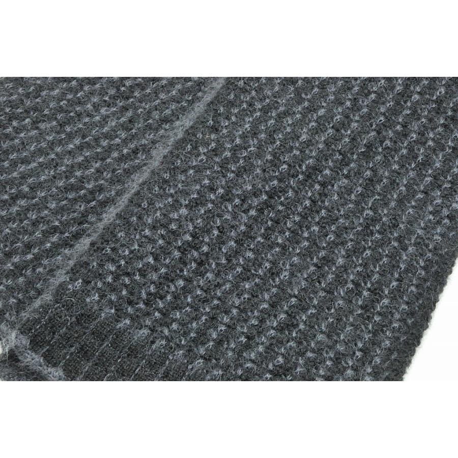 ルイヴィトン LOUIS VITTON マフラー エシャルプ エレノア 黒 ブローチなし M74745 モヘヤ クリーニング済 程度Ａ 中古 送料無料 動画あり | LOUIS VUITTON | 02