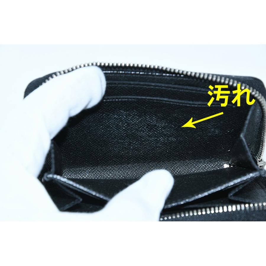 ルイヴィトン ジッピー コインパース ダミエ グラフィット N63076 内部
