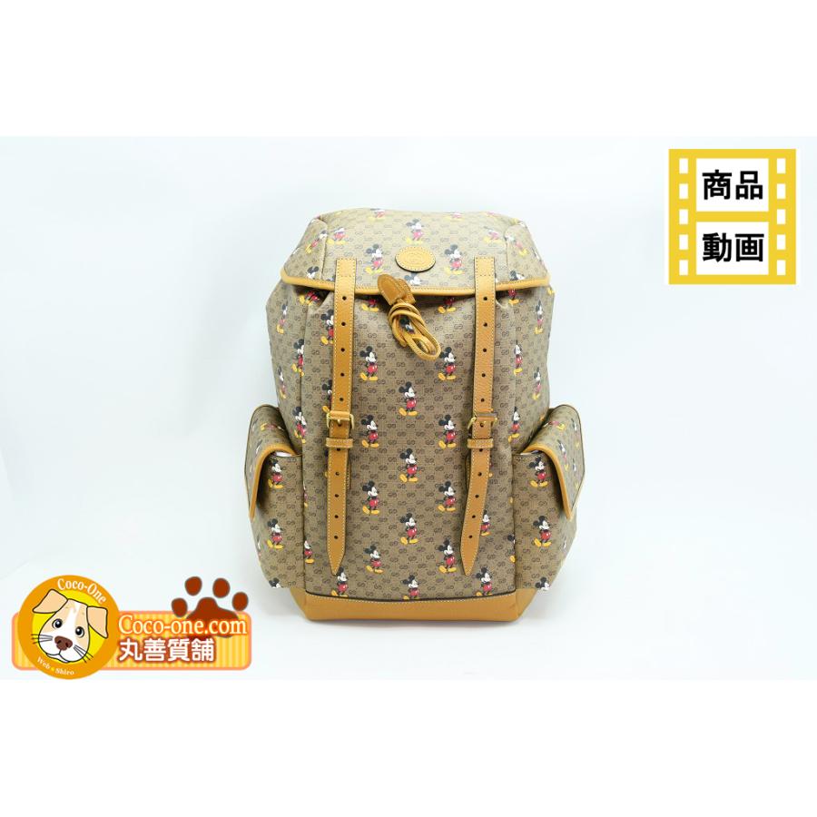 【新品・未使用・完品】GUCCI × DISNEY ミッキーマウス バックパック GUCCI（グッチ） GUCCI DISNEY (ディズニー) x GUCCI ミディアム