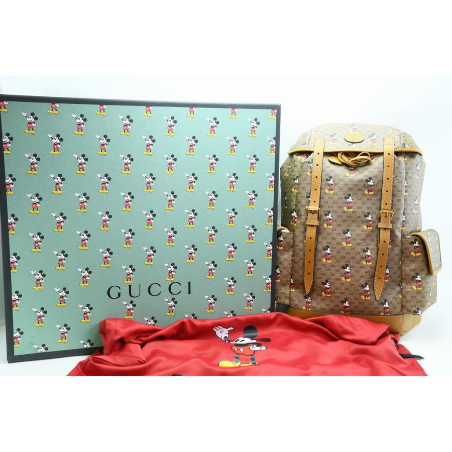 【新品・未使用・完品】GUCCI × DISNEY ミッキーマウス バックパック GUCCI（グッチ） GUCCI DISNEY (ディズニー) x GUCCI ミディアム