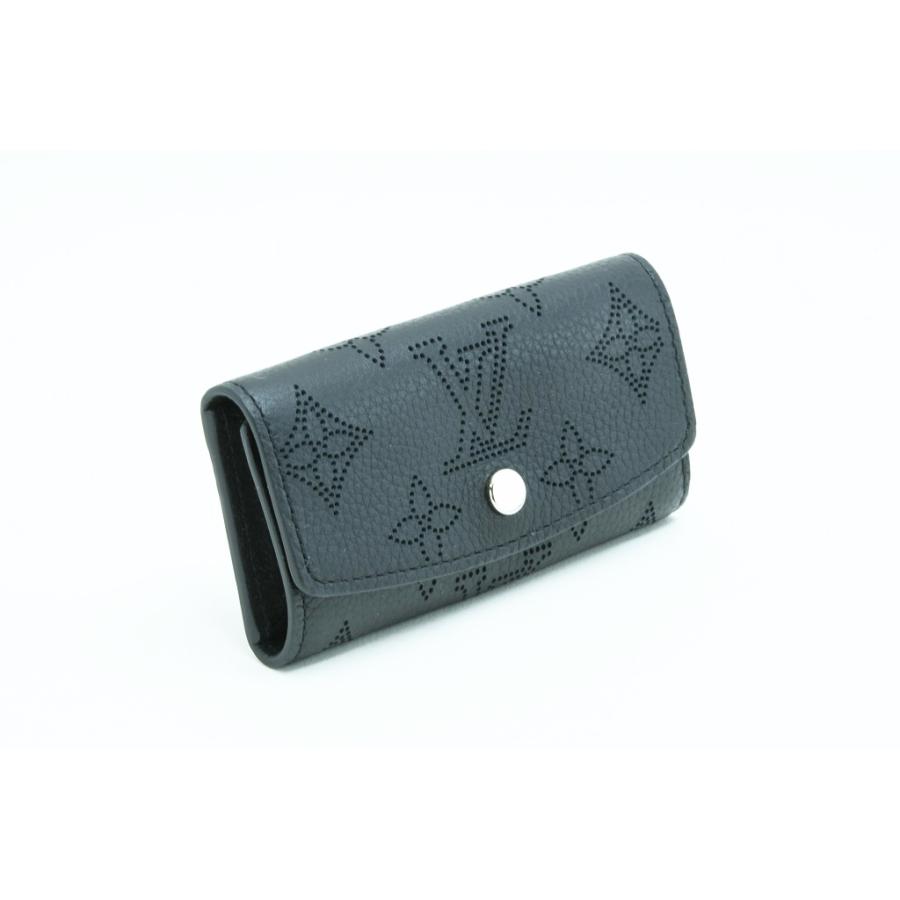 ルイヴィトン LOUIS VITTON キーケース4連 マヒナ ノワール M64054 未使用 長期保管品 程度SA 中古 送料無料 動画 Youtube | LOUIS VUITTON | 01