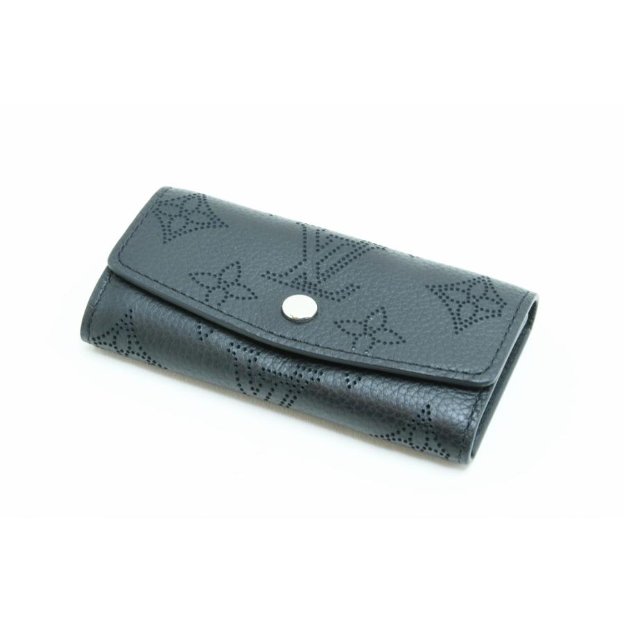 ルイヴィトン LOUIS VITTON キーケース4連 マヒナ ノワール M64054 未使用 長期保管品 程度SA 中古 送料無料 動画 Youtube | LOUIS VUITTON | 08