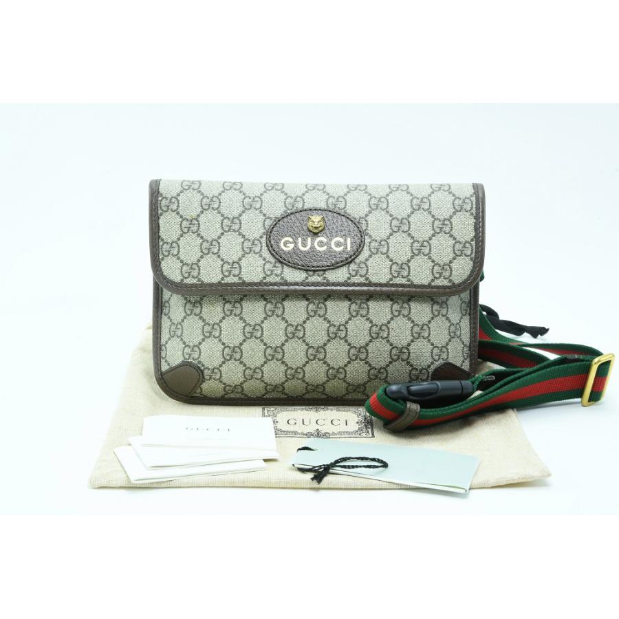 GUCCI（グッチ） ネオヴィンテージ GGスプリーム ベルトバッグ 493930