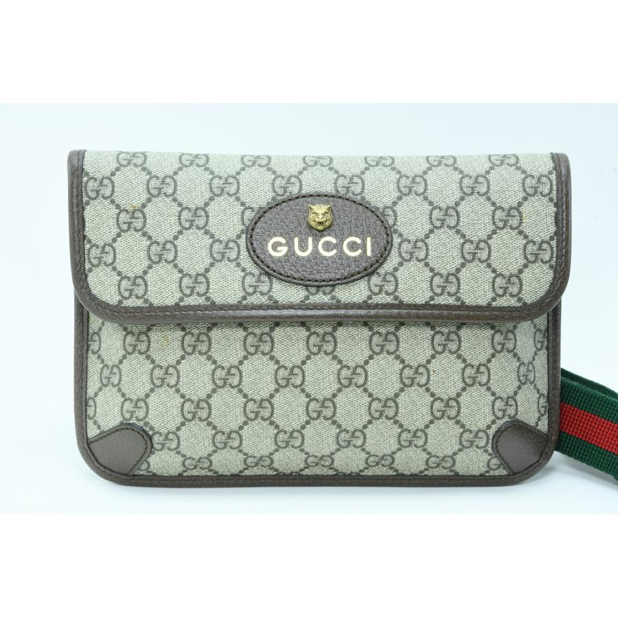 GUCCI（グッチ） ネオヴィンテージ GGスプリーム ベルトバッグ 493930