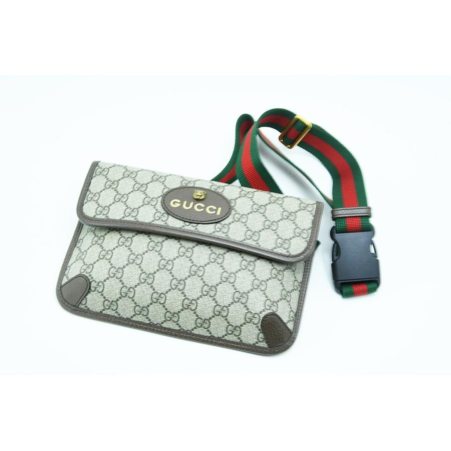 GUCCI（グッチ） ネオヴィンテージ GGスプリーム ベルトバッグ 493930
