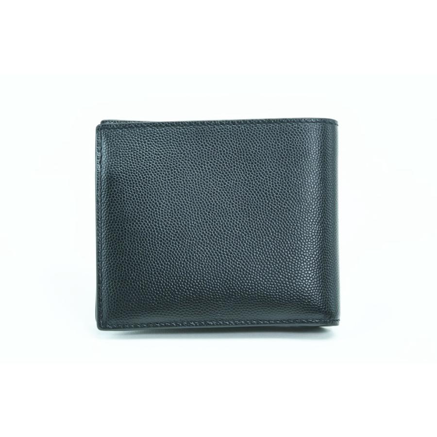 美品✨サンローラン イースト ウェスト 二つ折り財布 ブラック 黒 SAINT LAURENT サンローラン イースト/ウェスト ウォレット 2つ折り