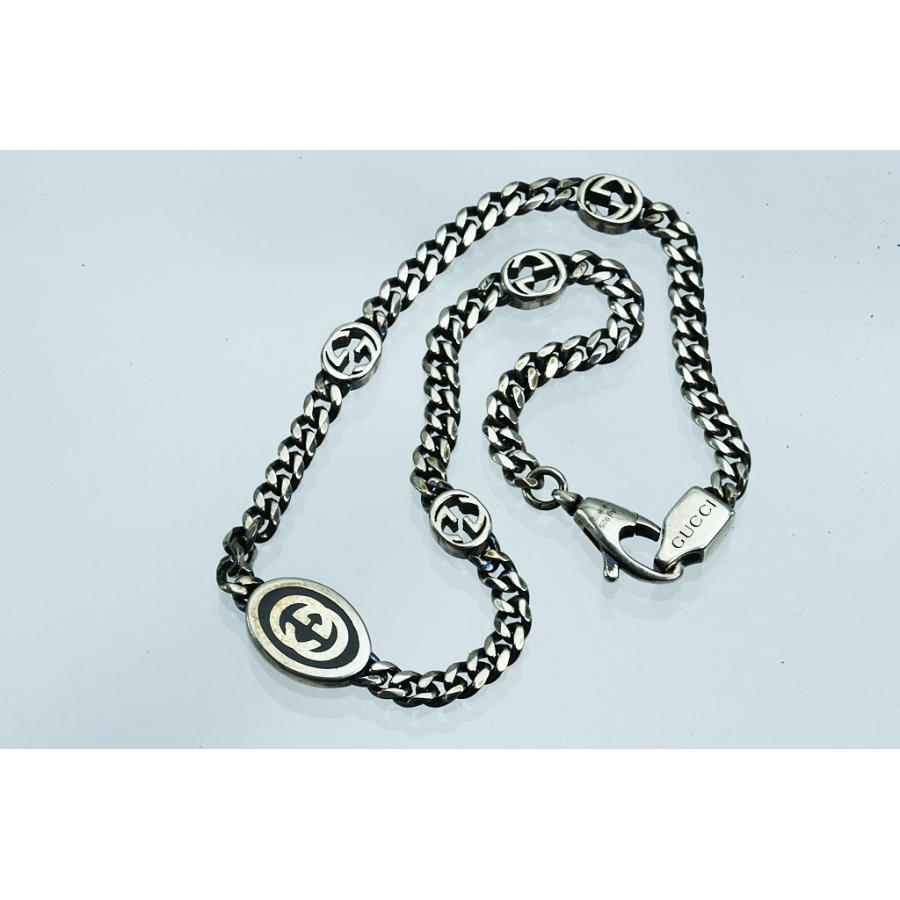 GUCCI（グッチ） インターロッキングG シルバー ブレス 678657 未使用