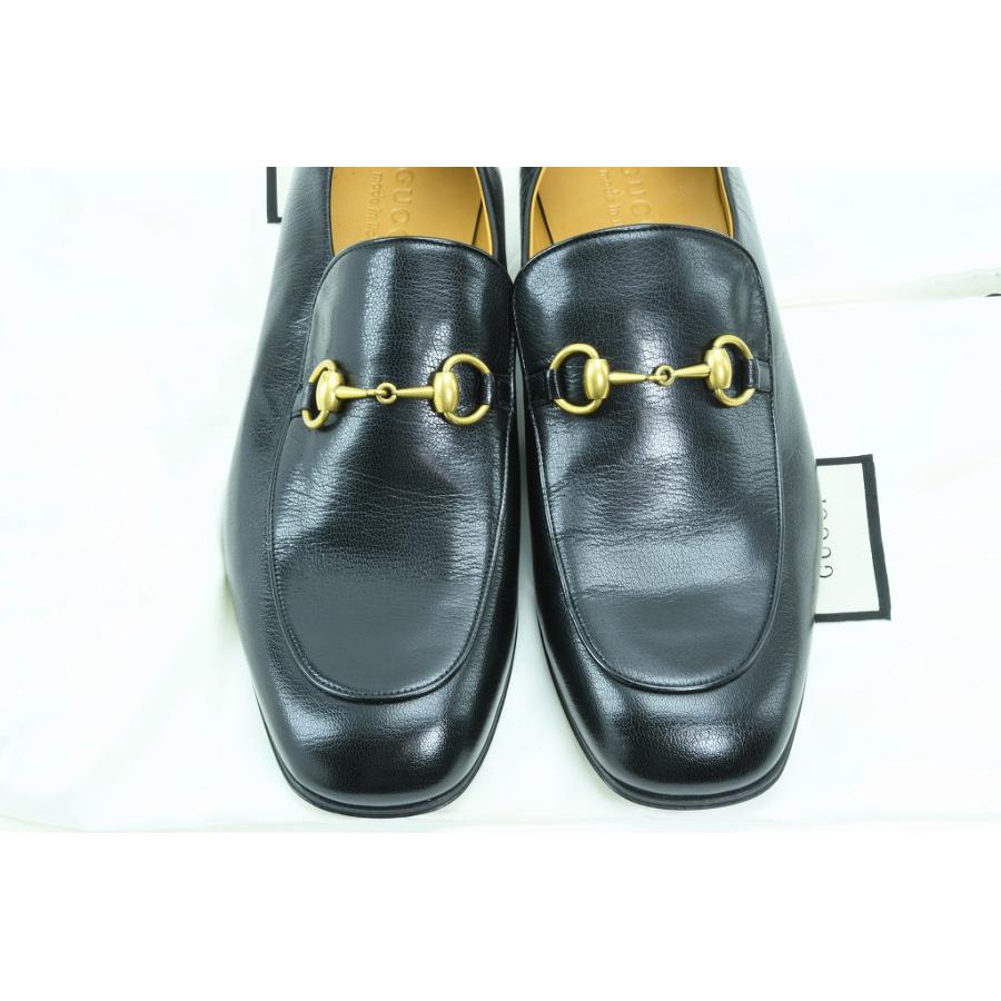 GUCCI（グッチ） ホーズビット ローファー レザーシューズ 黒 570894