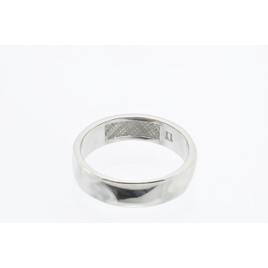 バーバリー BURBERRY K18WGリング デザインリング 5.6g #11 程度A 中古