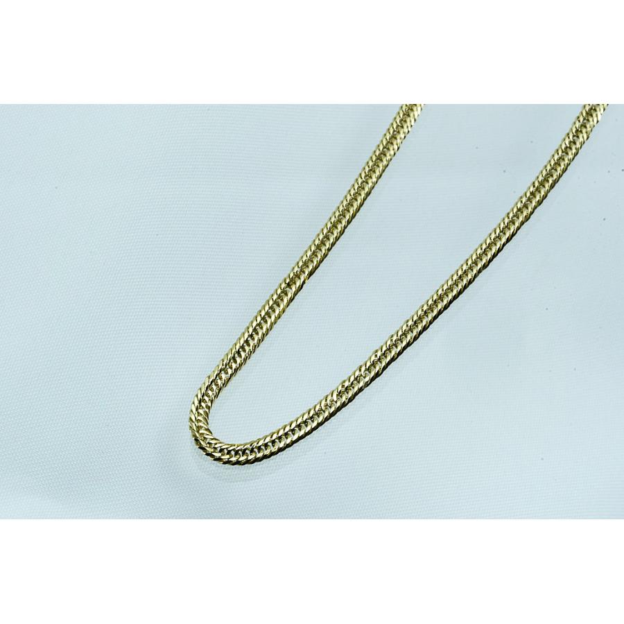 K18ブレス 喜平12面 6.1g 23cm 中折れ金具ロック付 仕上げ済み 中古品 程度Aの画像