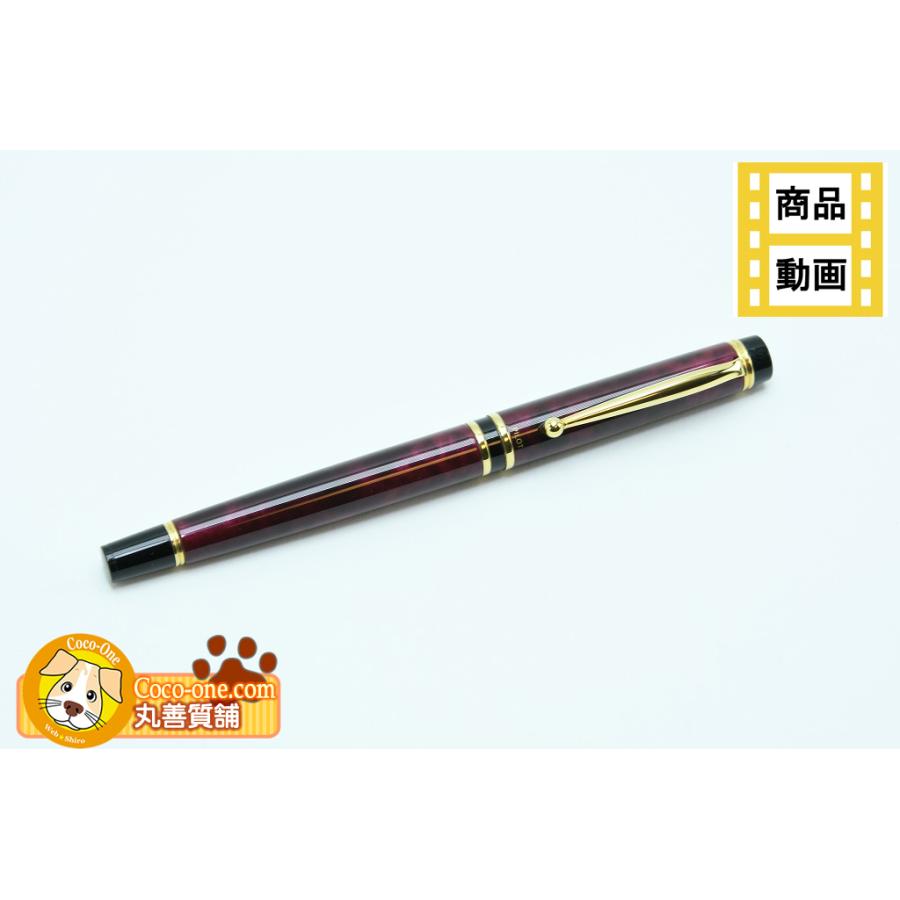 パイロット PILOT 万年筆 グランセ ブラック&レッド ゴールド