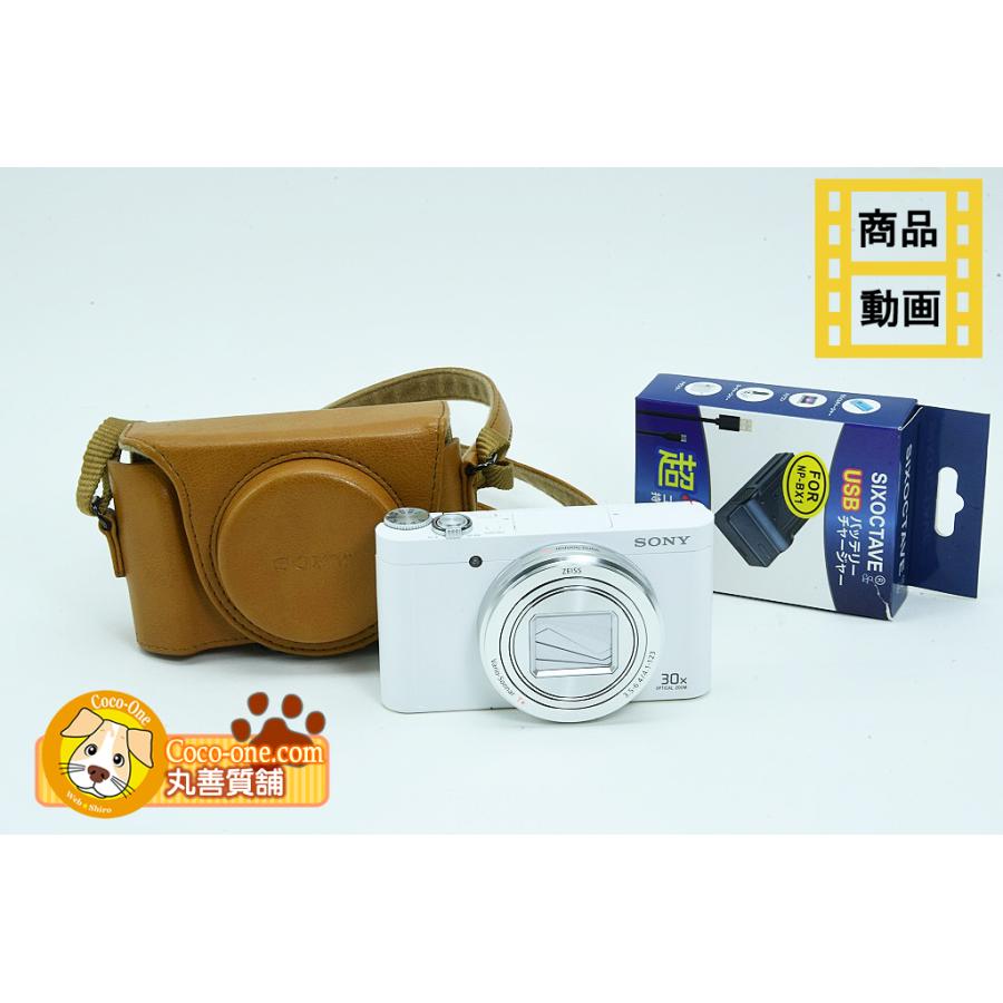 新品 SONY Cyber-shot DSC-WX500 ホワイト 白 保証書付 Sony Cyber-shot® DSC-WX500 (White) 18-megapixel digital camera