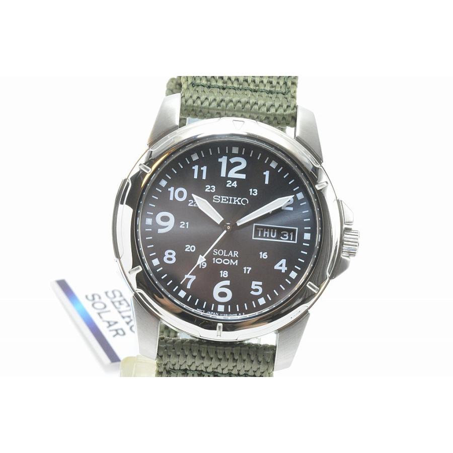 SEIKO（セイコー） メンズ腕時計 ソーラー デイデイト メッシュベルト