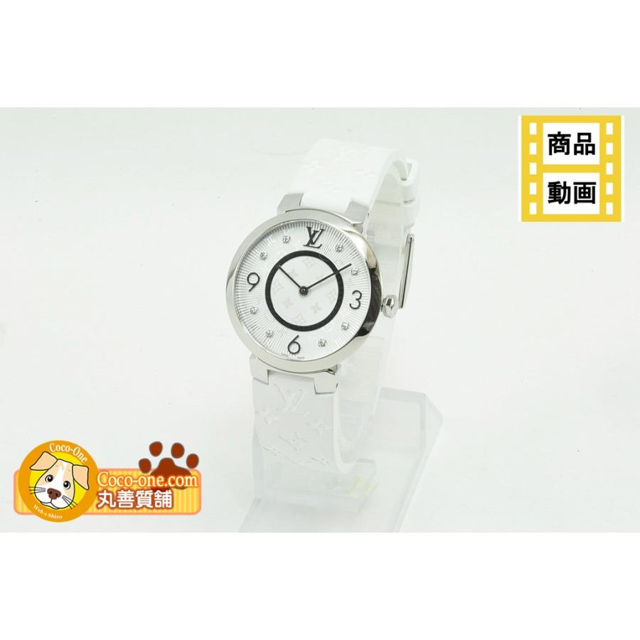 ルイヴィトン Luois Vitton タンブール スリム Mm 33mm 8pd Q13mjz レディース 腕時計 Qz ラバーベルト 未使用品 程度s 中古 送料無料 動画あり W 5760 まるぜん質舗 ここほれワンワン 通販 Yahoo ショッピング