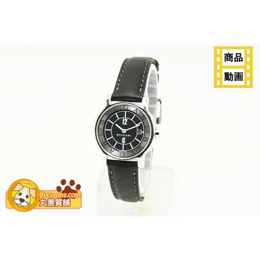 ブルガリ BVLGARI ソロテンポ ST29S Qz SS レディース 腕時計 仕上げ