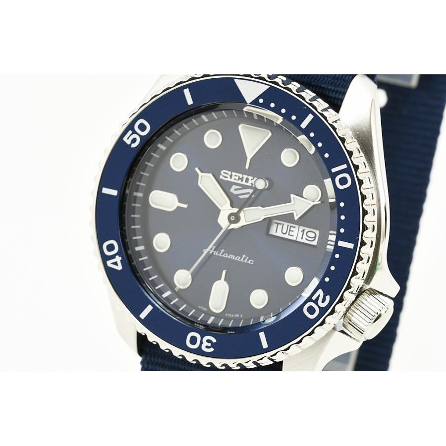 【美品】セイコー　5 スポーツ　SEIKO ブルー Seiko 5 セイコー SEIKO セイコー5 スポーツ ダイバー ブルー