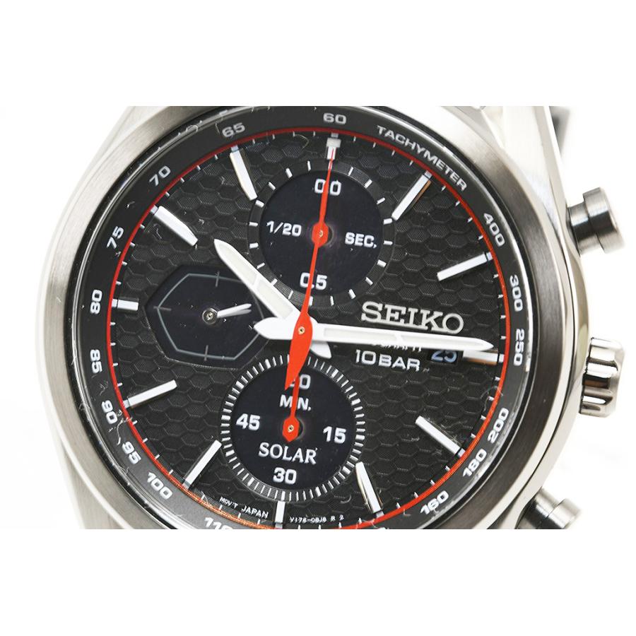 SEIKO セイコー 腕時計 ソーラー クロノグラフ SSC777P1 V176