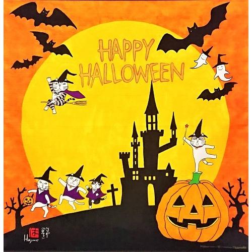 風呂敷 インテリア エコ タペストリー シャンタン 岡本肇 ハロウィン 壁掛け 綿 おしゃれ かわいい かば丸 25 和雑貨京ぜんび 通販 Yahoo ショッピング