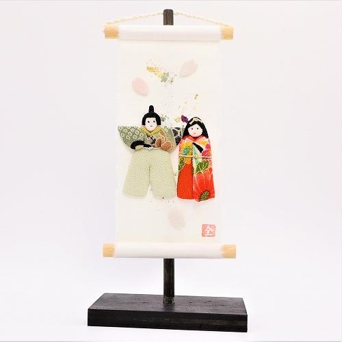 タペストリー 和紙 コンパクト 小さい / 旬のつづり 雛 紙すき 手作り