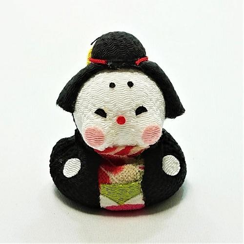 正月 置物 コンパクト ちりめん 小さい 可愛い / お手玉 お福さん 季節