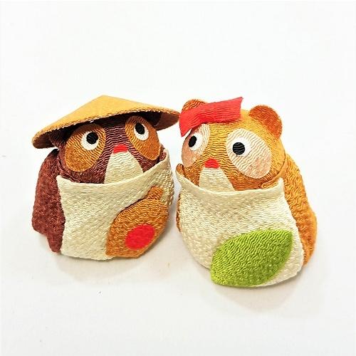 置物 コンパクト ちりめん お手玉 小さい 可愛い / 秋 /季節飾り 人形