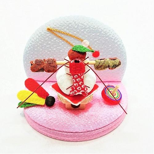 贈答品 お正月飾り 置物 ちりめん コンパクト 小さい 一月飾り 月暦の飾り 手作り 鏡餅 縮緬 かわいい 正月 飾り おしゃれ Supplystudies Com