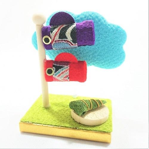 鯉のぼり 室内 手作り 五月 ちりめん / ミニ こいのぼり コンパクト