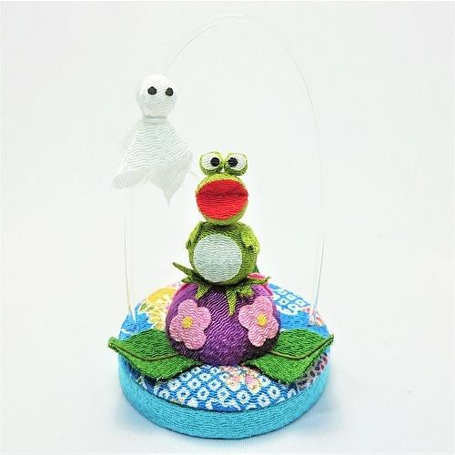 置物 コンパクト ちりめん 小さい 手作り あしたは晴れ 梅雨 かえる 紫陽花 人形 飾りミニ 可愛い人気 60 000 和雑貨京ぜんび 通販 Yahoo ショッピング