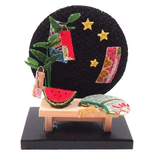 即納 大特価 七夕 笹飾り 置物 コンパクト かわいい 可愛い おしゃれ ミニ 玄関 受付 七月 7月 ちりめん 小さい 手作り 人形 飾り 人気 Aynaelda Com