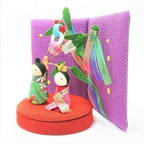 ファッション 七夕 笹飾り 置物 コンパクト かわいい 可愛い おしゃれ 季節模様 屏風 玄関 受付 七月 7月 ちりめん 小さい 手作り 人形 飾り ミニ 人気 Supplystudies Com