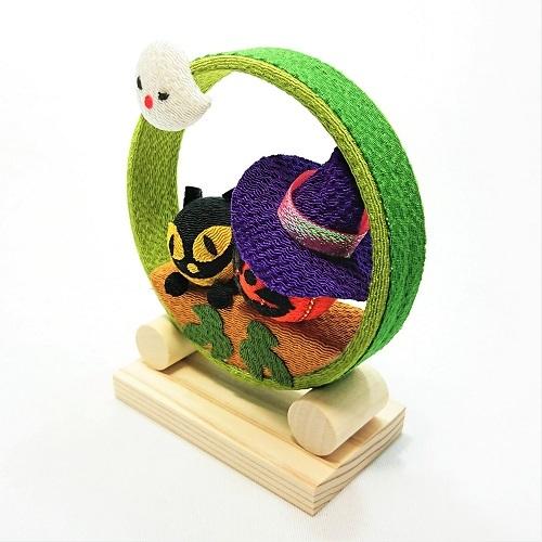 置物 コンパクト ちりめん 小さい 手作り 季節の輪飾り ハロウィン 人形 屏風 飾りミニ 可愛い人気 輪っか 60 和雑貨京ぜんび 通販 Yahoo ショッピング