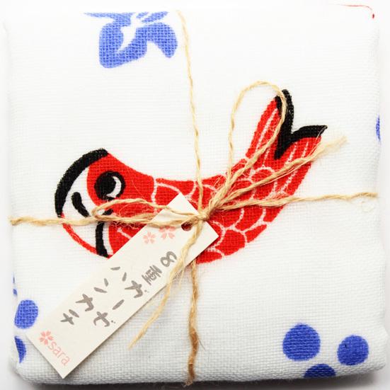 ギフト プチギフト プレゼント 和柄 晒8重ガーゼハンカチ 端午 日本製 ガーゼハンカチ おしゃれ かわいい 適切な価格