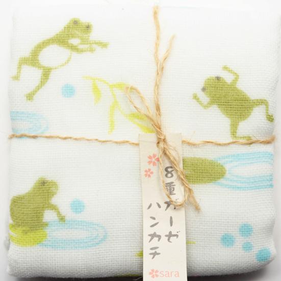 ギフト プチギフト プレゼント 和柄 晒8重 ガーゼ ハンカチ カエル 日本製 ガーゼハンカチ おしゃれ かわいい 66 和雑貨京ぜんび 通販 Yahoo ショッピング