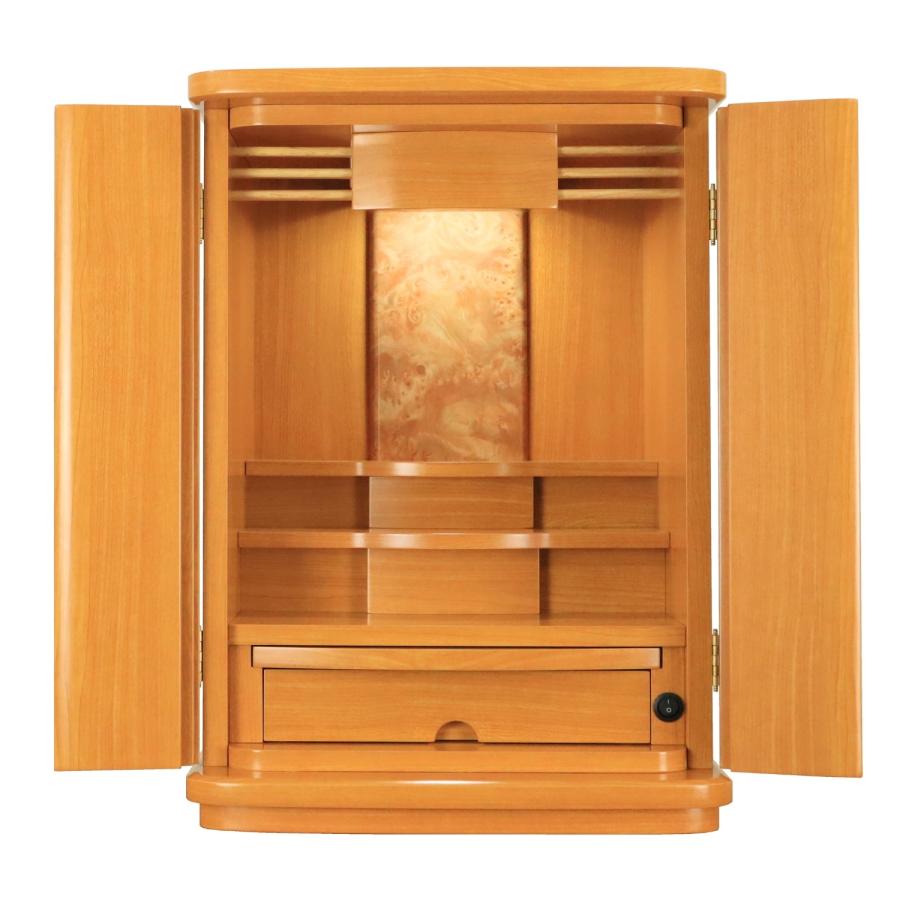 ミニ仏壇 MONA 18号 選べる2色 ナチュラル ウォールナット