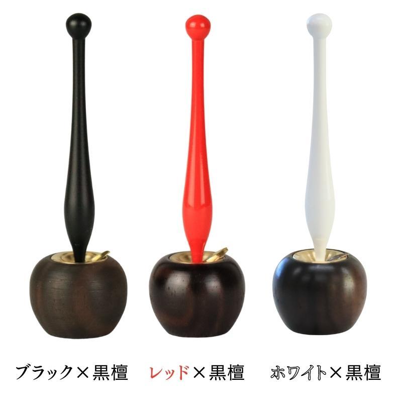 おりん 仏具 モダン りん棒 魔法のリン棒 Apple りんご 黒檀 おりん 仏具 モダン りん棒 魔法のリン棒 Apple りんご 黒檀