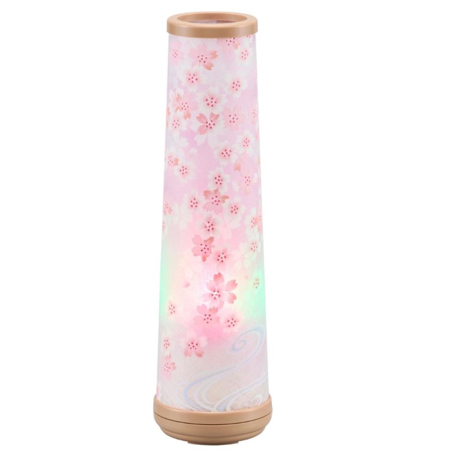 お盆提灯 和花 レインボーLED 高さ43cm 3柄 桜草 鉄仙 桜 初盆 新盆 盆 