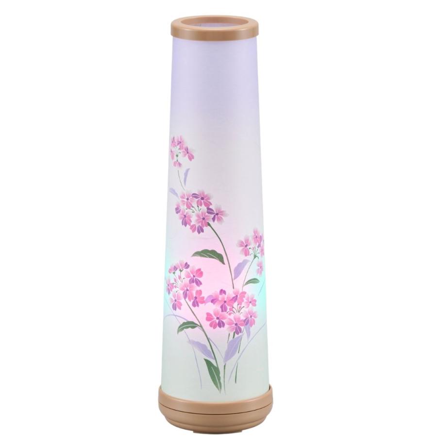 お盆提灯 和花 レインボーLED 高さ43cm 3柄 桜草 鉄仙 桜 初盆 新盆 盆 