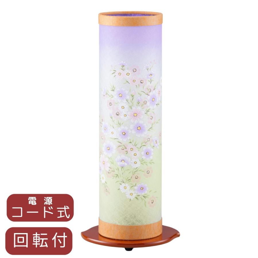 新盆セット お盆提灯 夢想花2号 回転付き 高さ47cm 新盆 初盆 法事